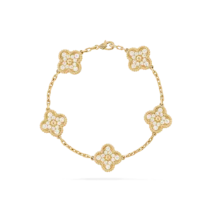 Vintage Alhambra bracelet, 5 motifs