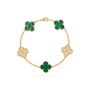 Vintage Alhambra bracelet, 5 motifs